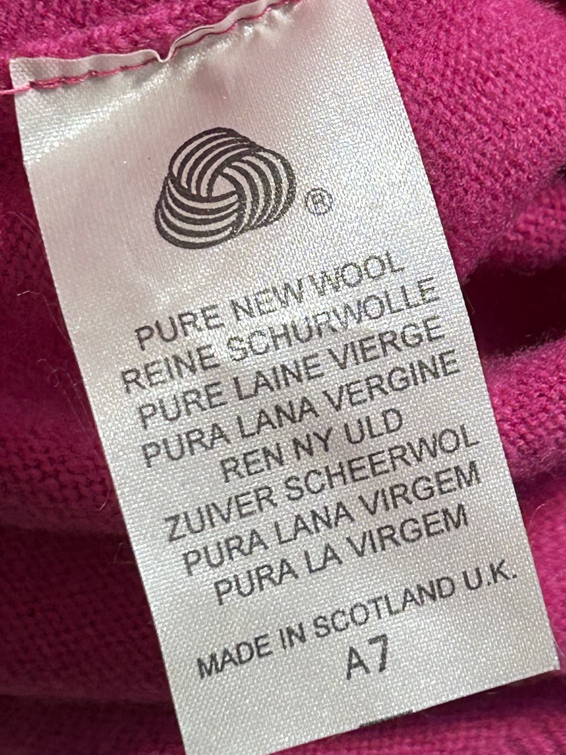 버버리 램스울 반팔 니트 상품이미지6