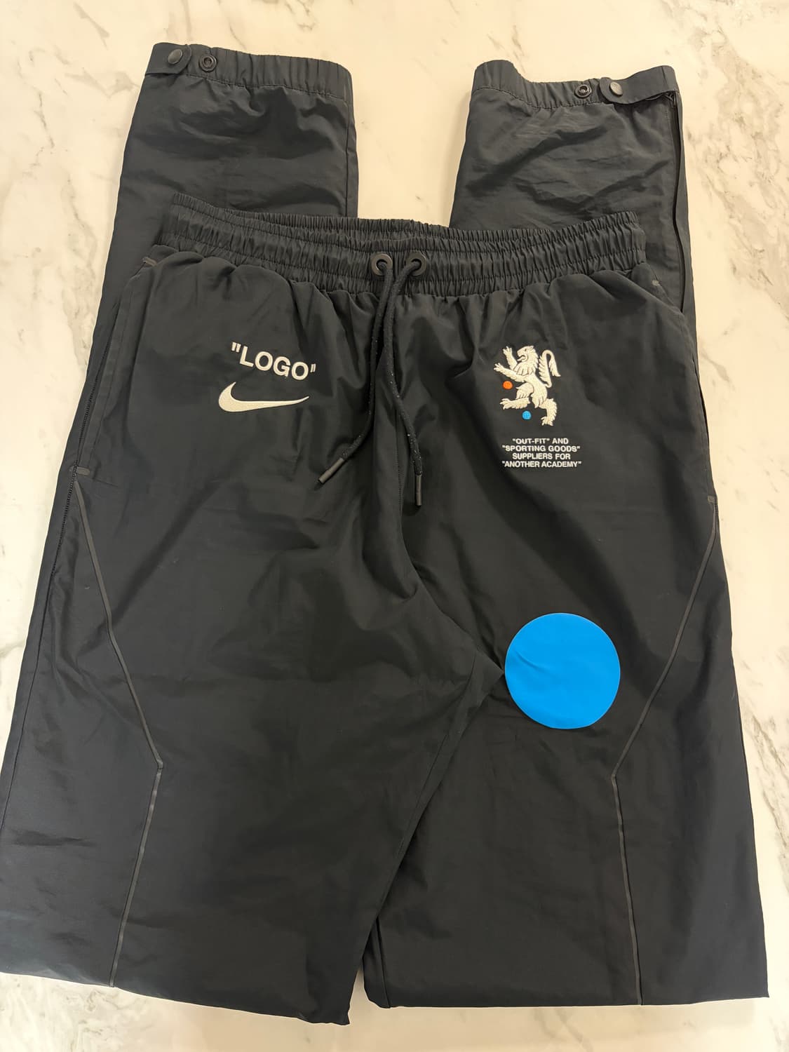 나이키 오프화이트 풋볼 트랙팬츠 M 상품이미지3