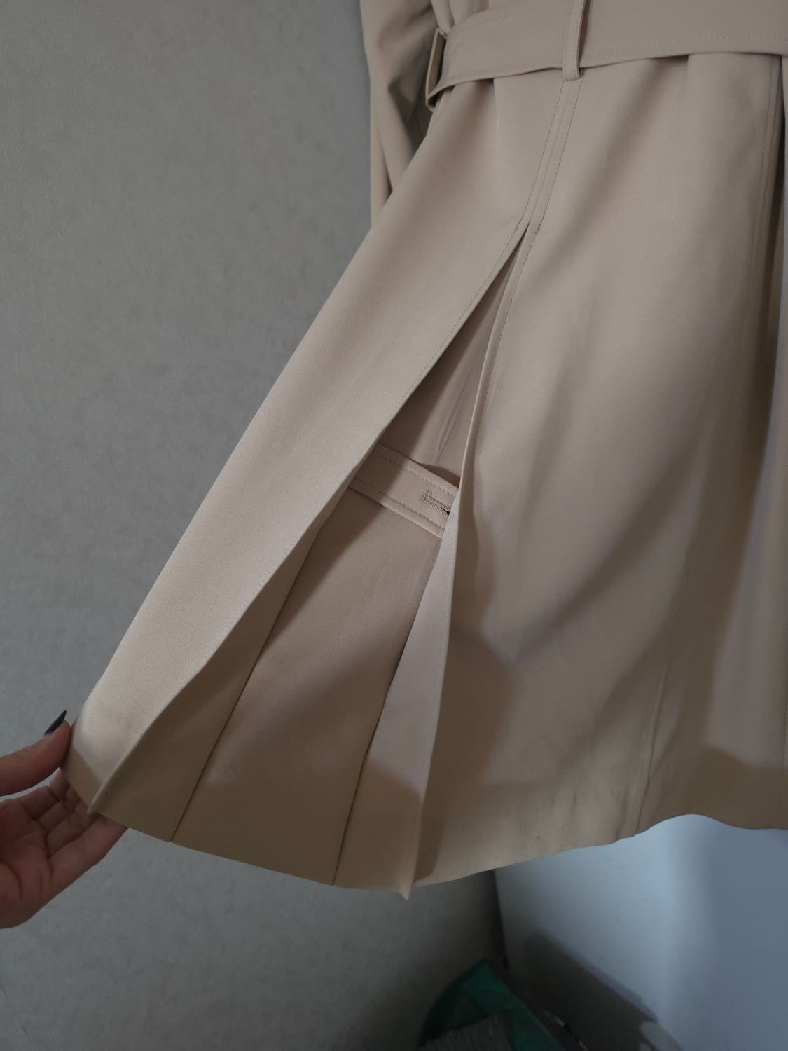 새상품)숲 베이지 트렌치코트66 상품이미지5