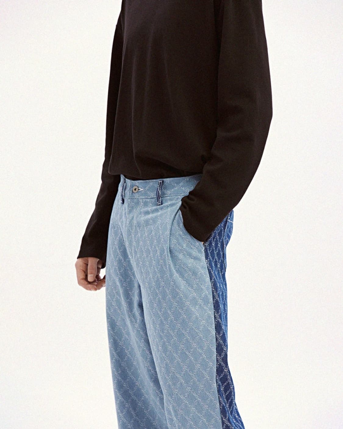 카락터 데님 팬츠 2사이즈 미개봉 새상품  상품이미지2