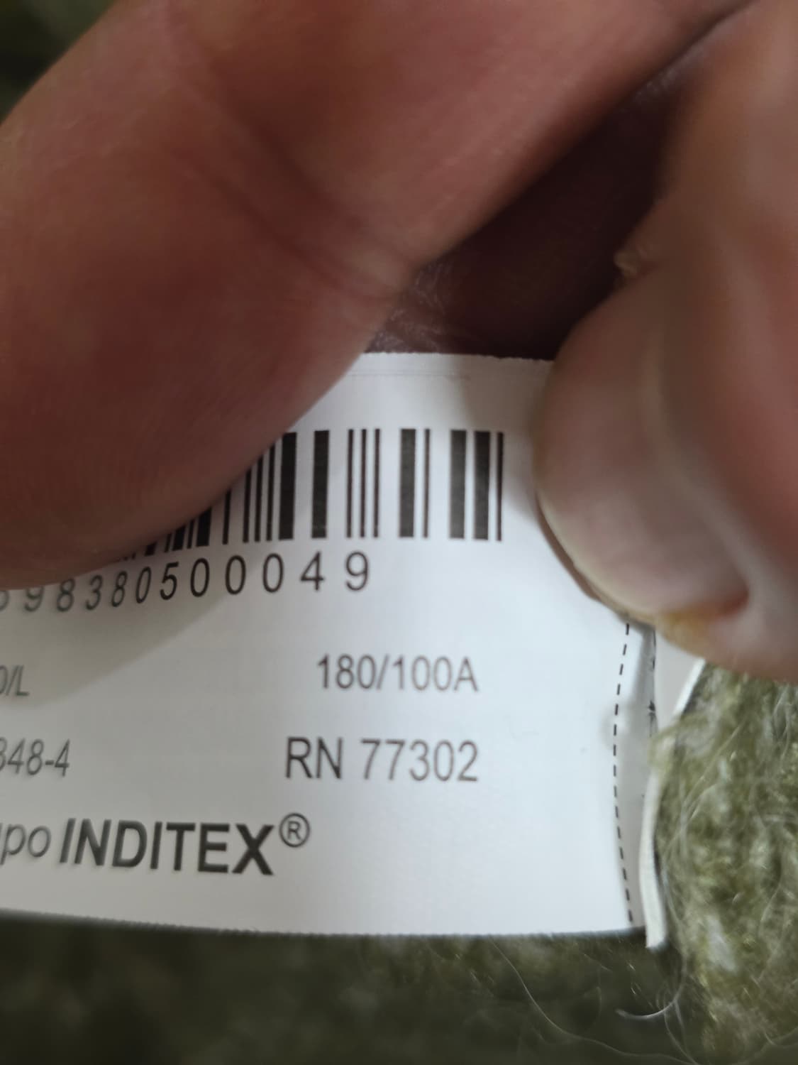 자라 알파카 블렌드 와플 니트 L 상품이미지9