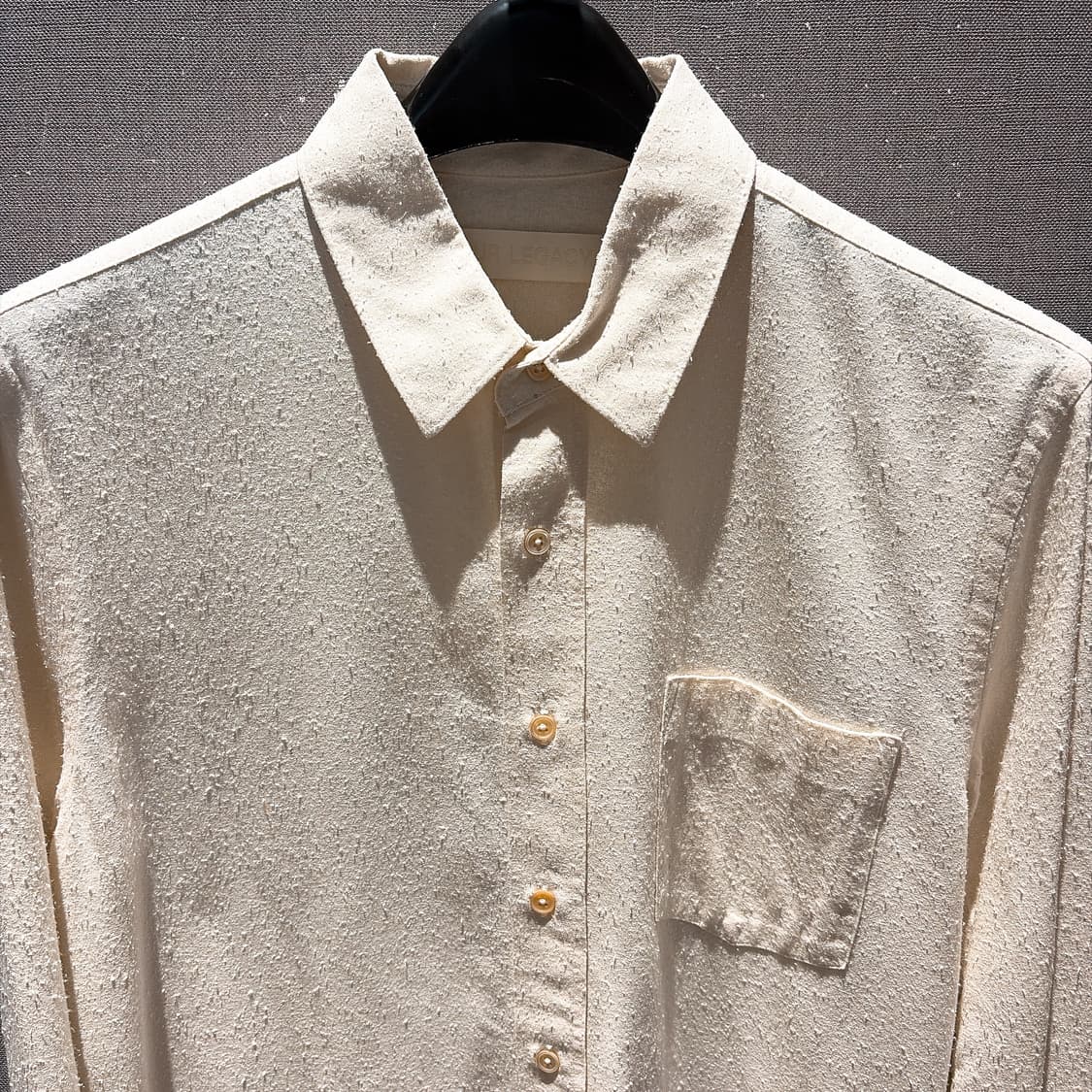 (정품/새상품) 아워레가시 남성 화이트 실크 클래식 셔츠 상품이미지2