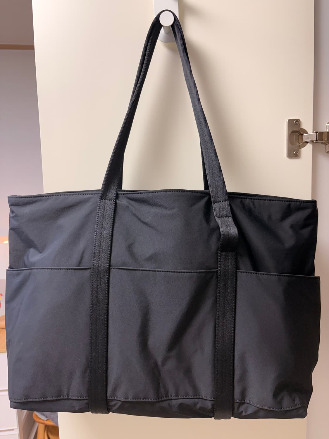 마지언타이틀 카페토트백 블랙 상품이미지3