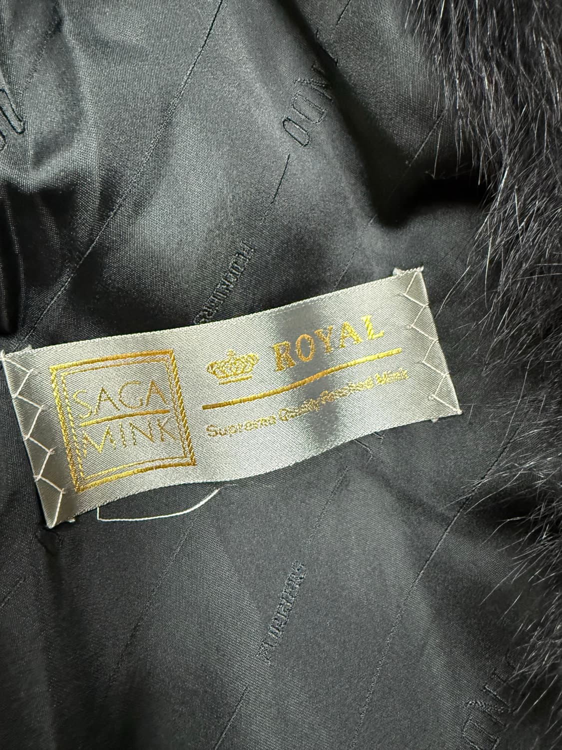 (진도 로얄사가)폭스카라 풀스킨 밍크코트 상품이미지5