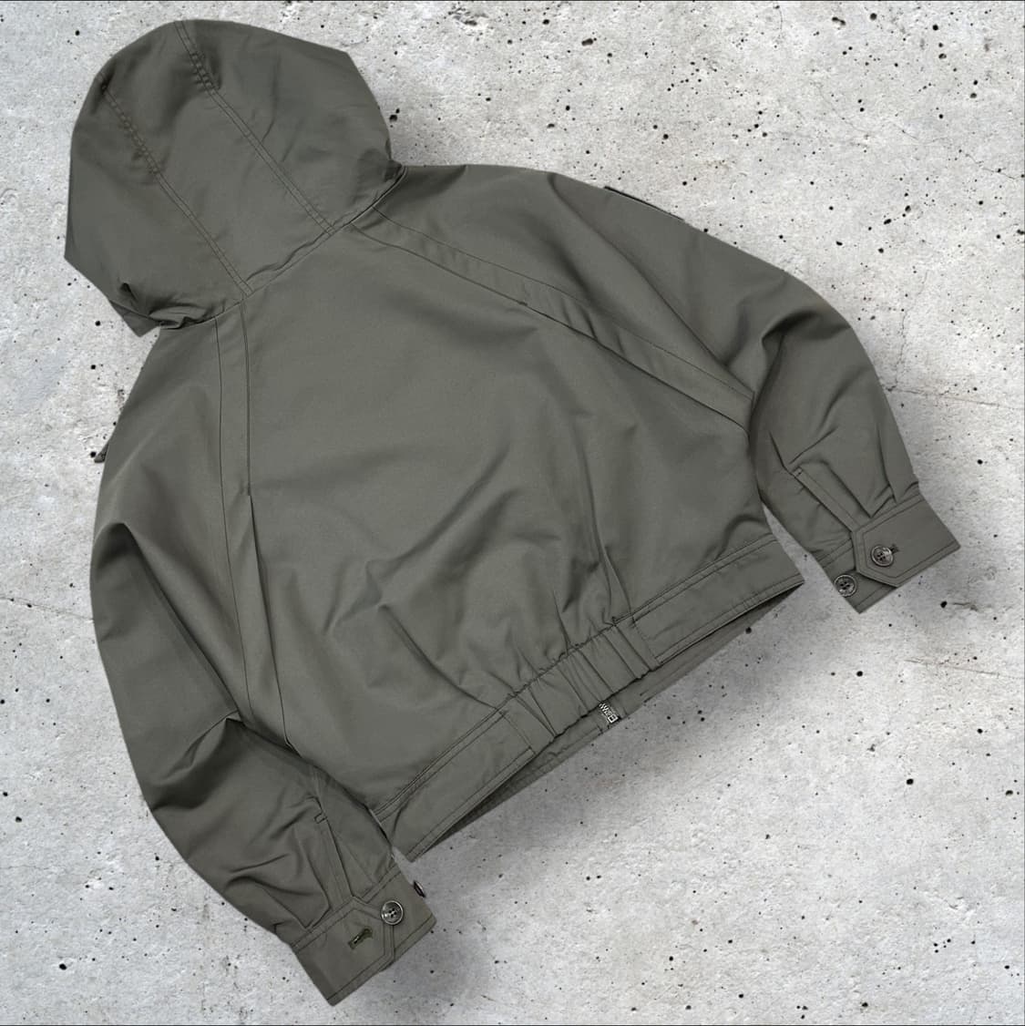 [S] 10s FUBU 후부 우먼 카키색 후드 숏 야상 점퍼 B211 상품이미지2