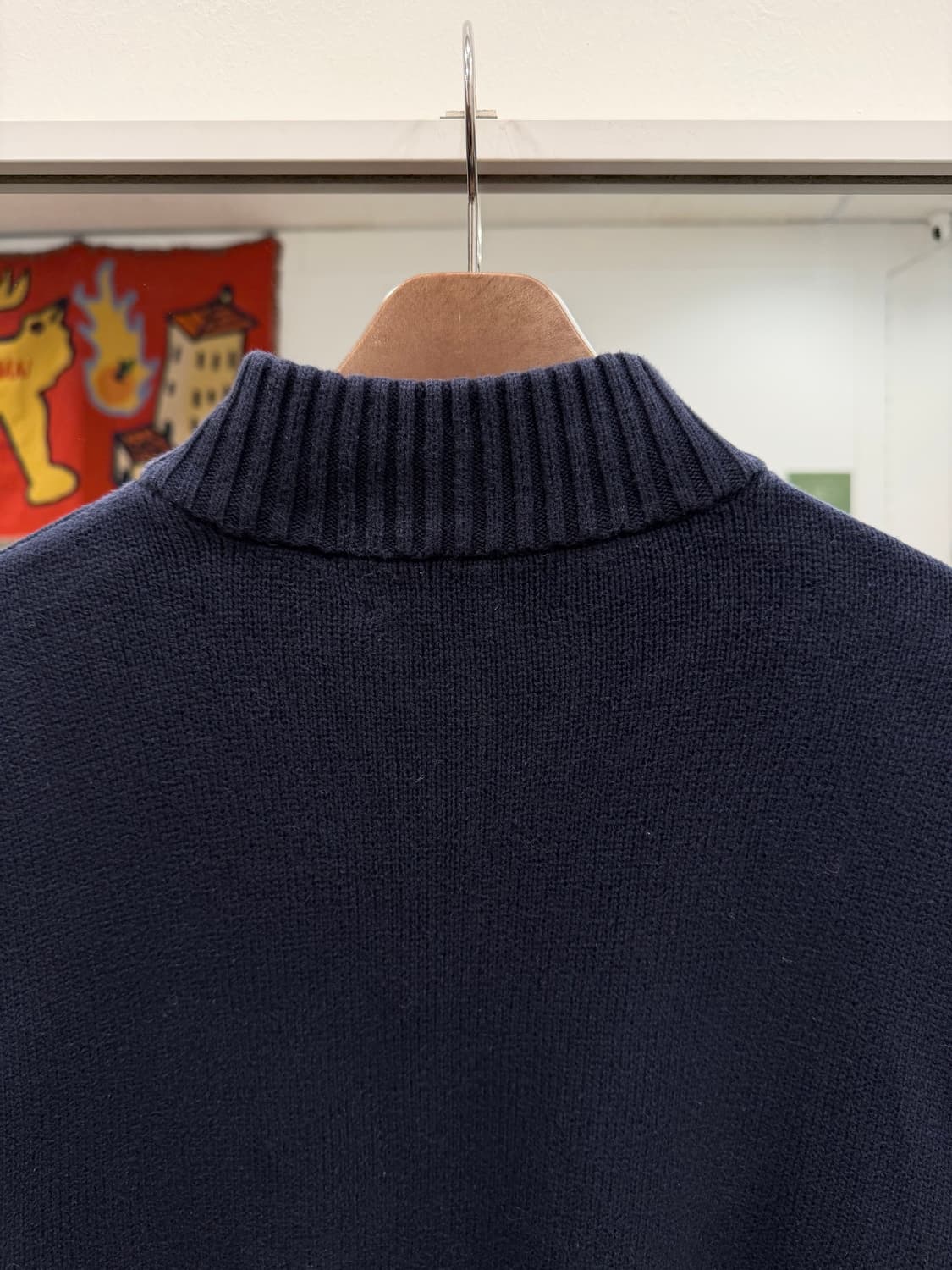 Chaps ralph lauren 챕스 랄프로렌 하프넥 쿼터 집업 니트 상품이미지6