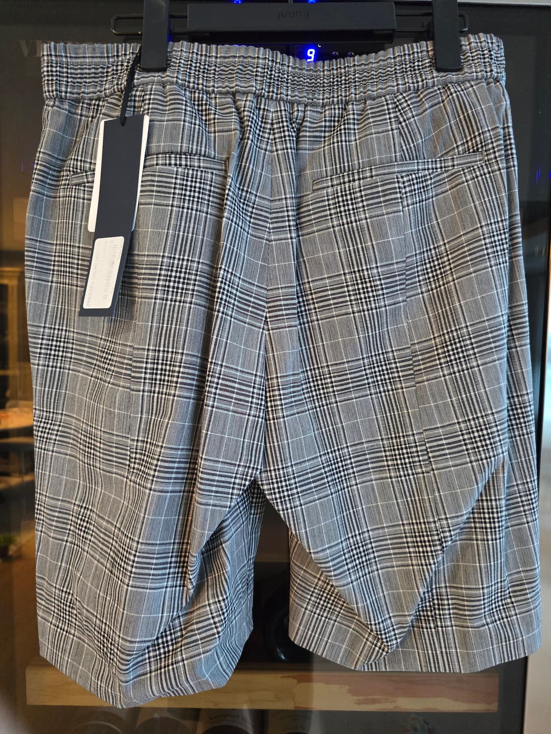 준지 체크 반바지입니다. 상품이미지2