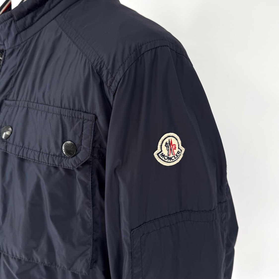 [3사이즈] 몽클레어 바람막이 집업 자켓 네이비 상품이미지7