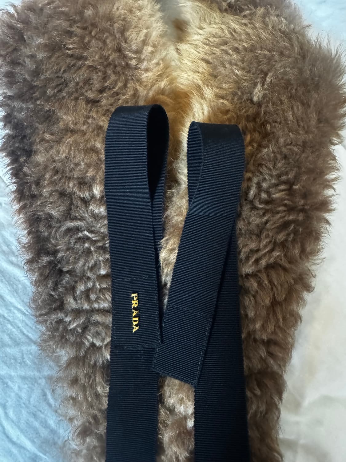 프라다 양털 퍼 스카프 상품이미지5
