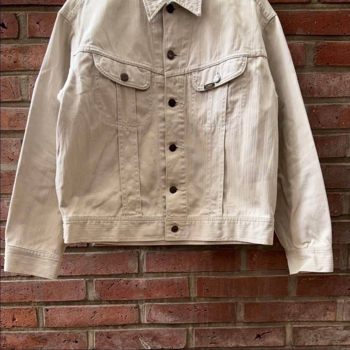 80~90s 리 Lee Riders 오프화이트 데님 자켓 상품이미지3