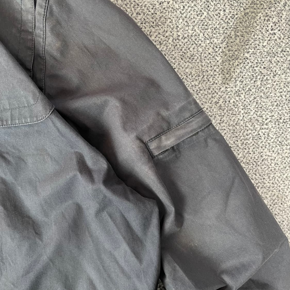 버버리 후드 코트 블랙 상품이미지7