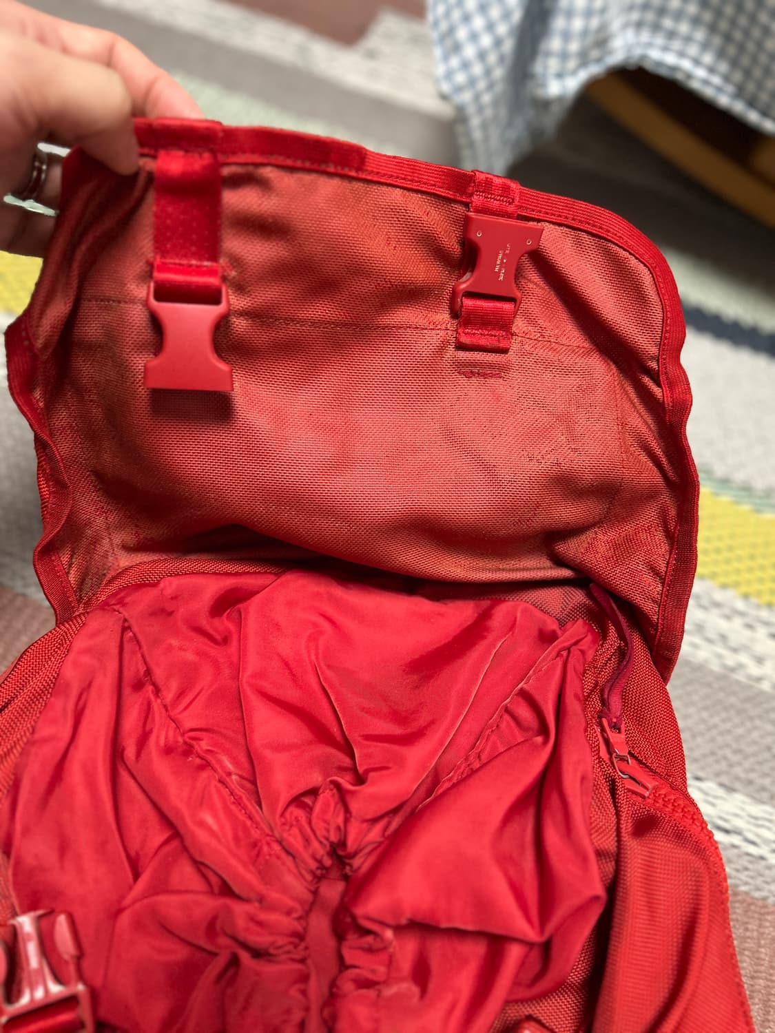 VISVIM 올드비즈빔 레드 발리스틱 25L 백팩 상품이미지3