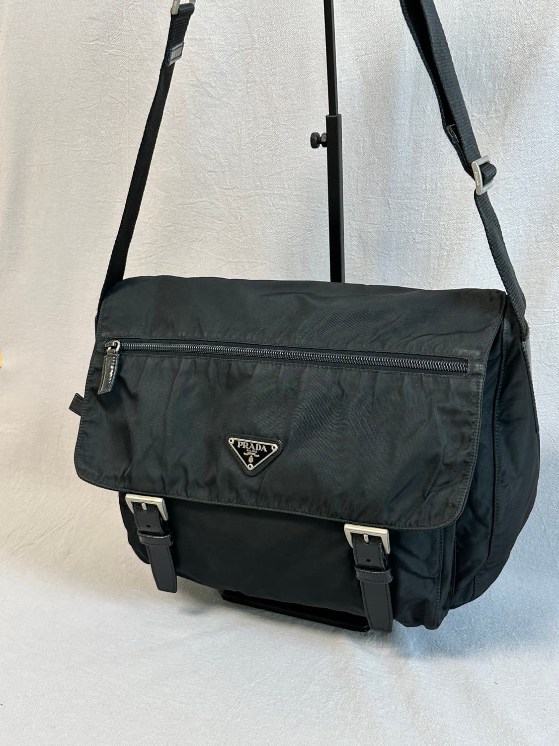 프라다 원포켓 버클 메신저백 크로스백 상품이미지2