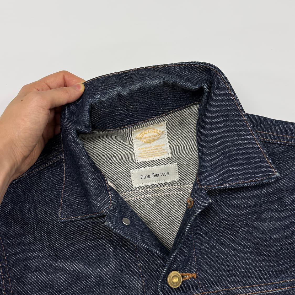 Beams selvedge denim jacket 상품이미지6