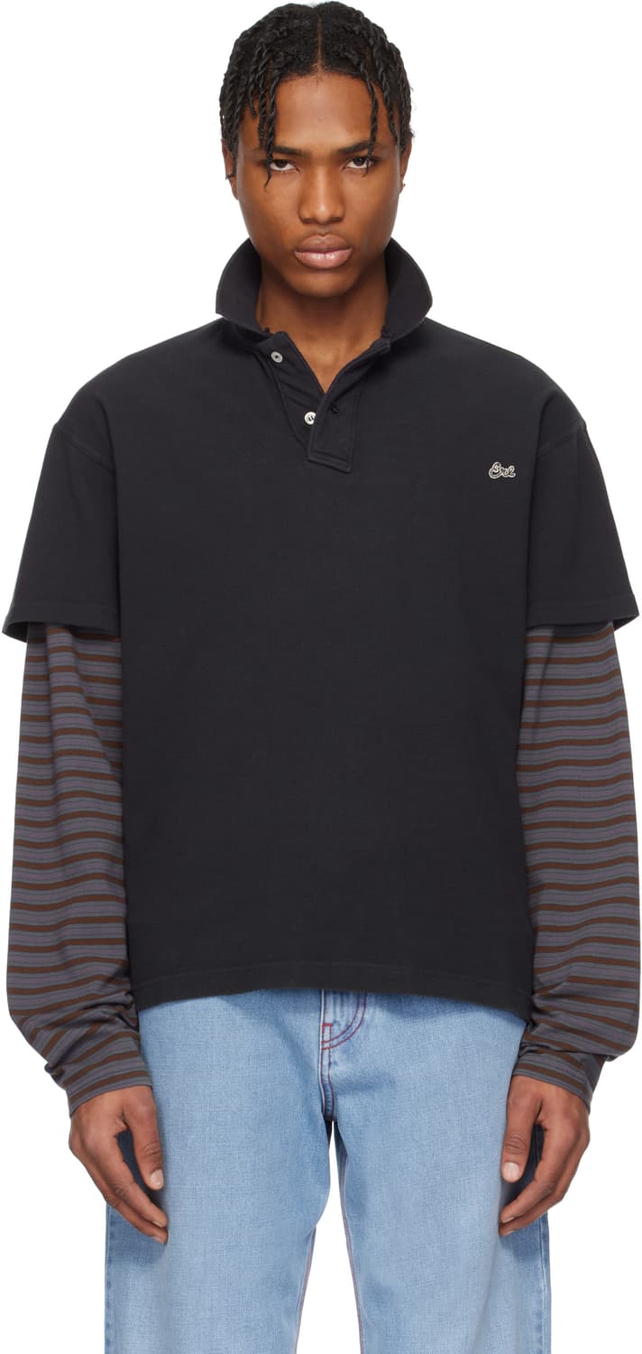 ERL 더블 슬리브 폴로 티셔츠 L 상품이미지1