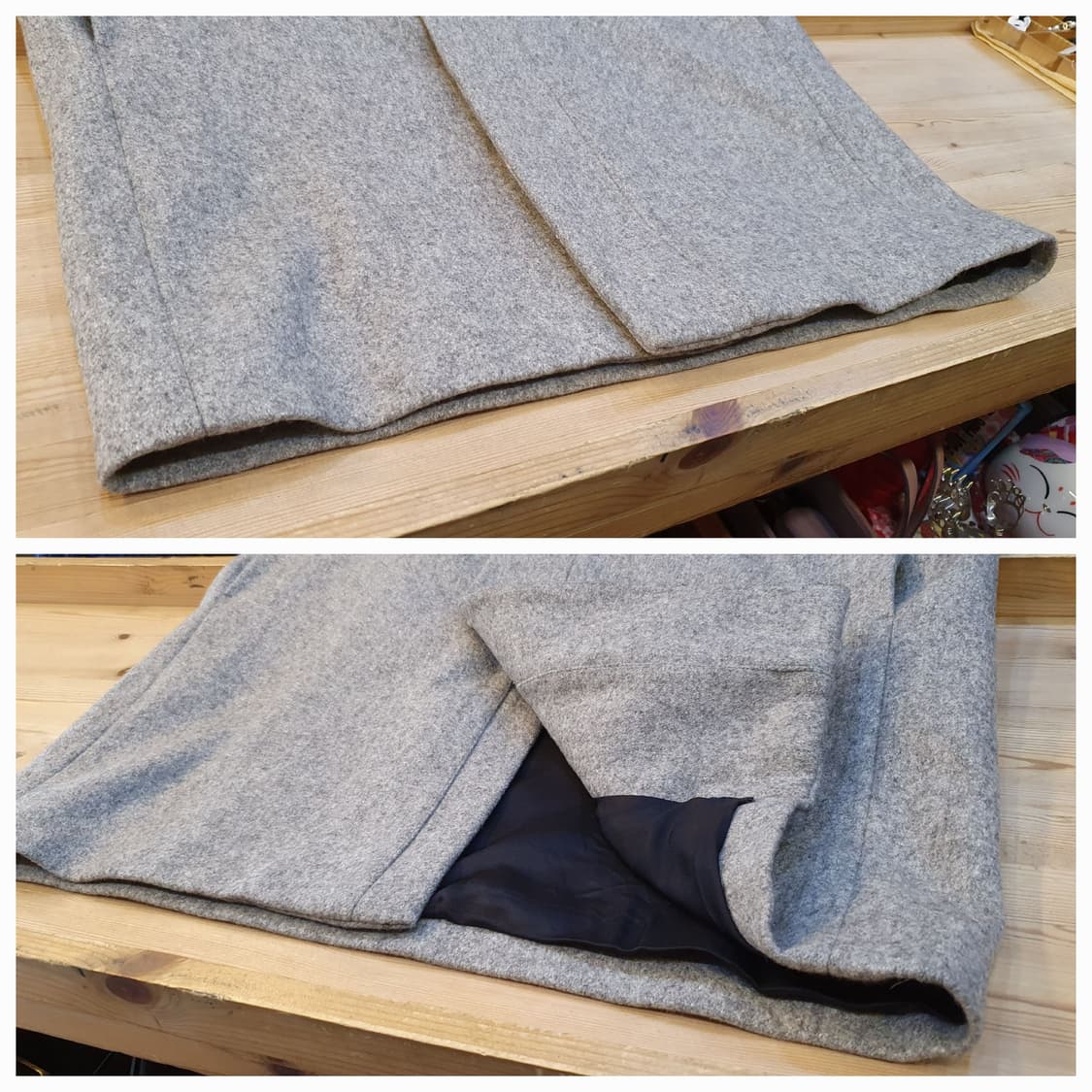 (새상품)95.COS 울 후드코트 상품이미지7