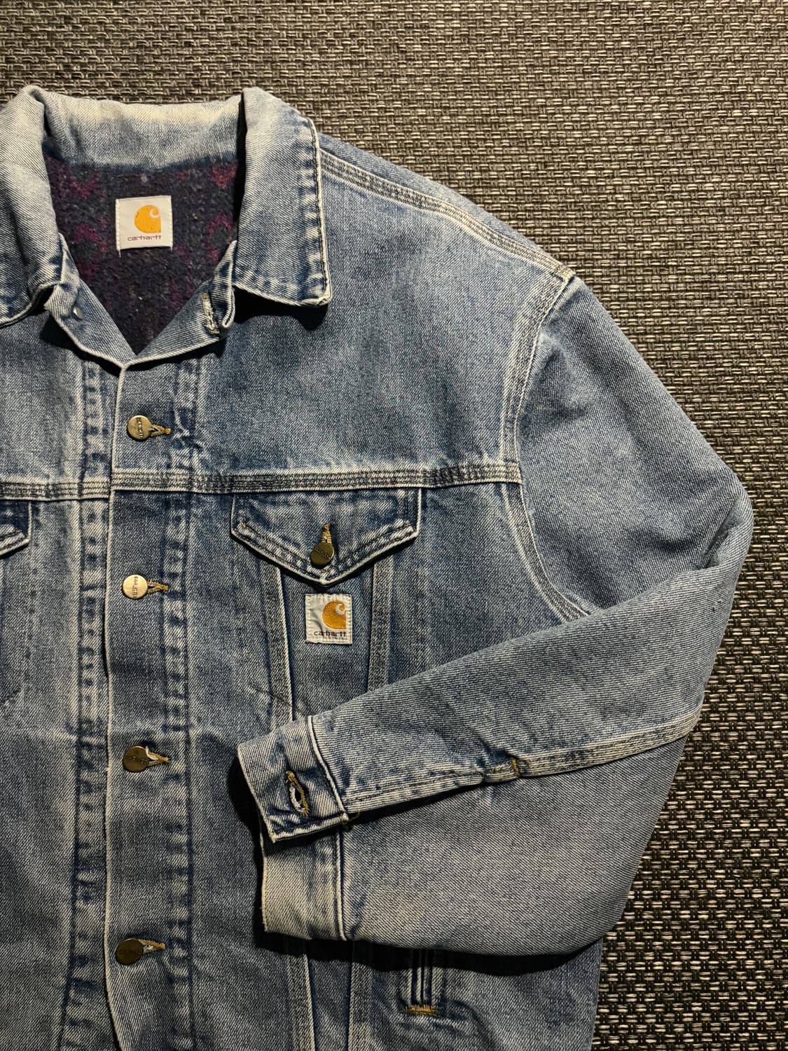90s 칼하트 아즈텍 트러커 J62 DNM L USA🇺🇸 상품이미지3