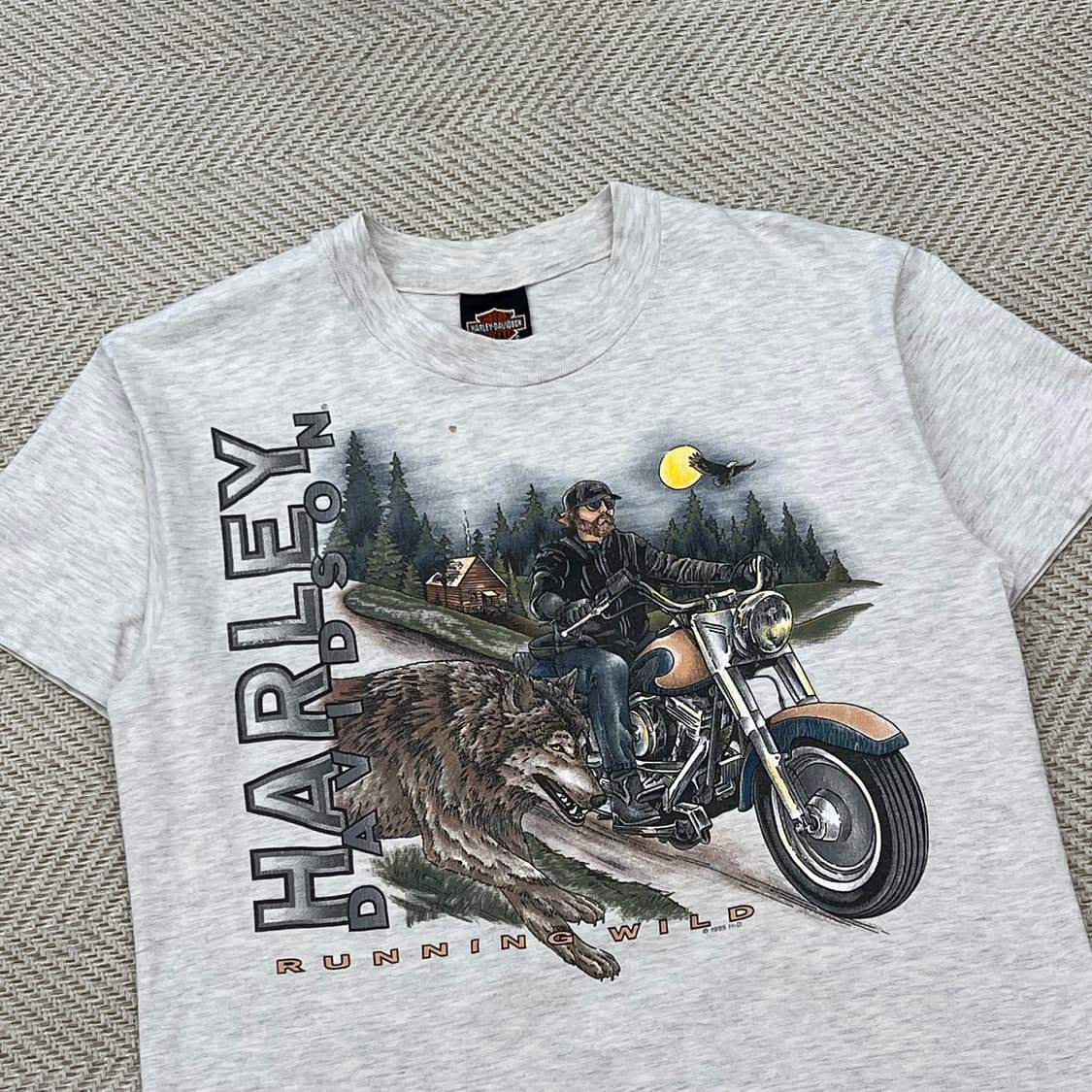 USA 할리데이비슨 프린팅 반팔티 r3287 상품이미지3