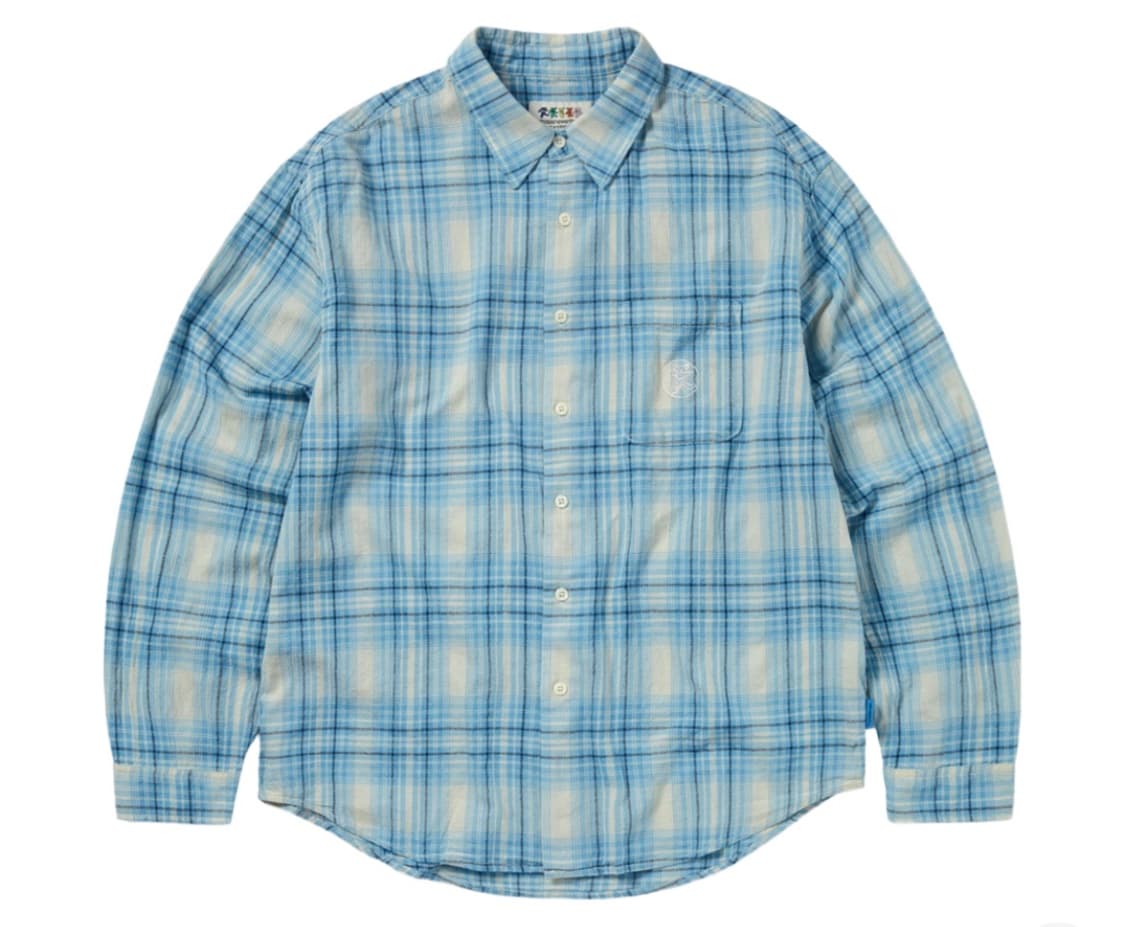 디네댓xGD 체크 셔츠 L 상품이미지1