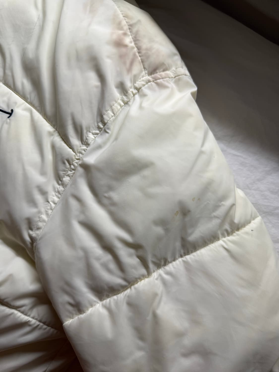 폴로 빅포니 성조기 패딩 아이보리 상품이미지5