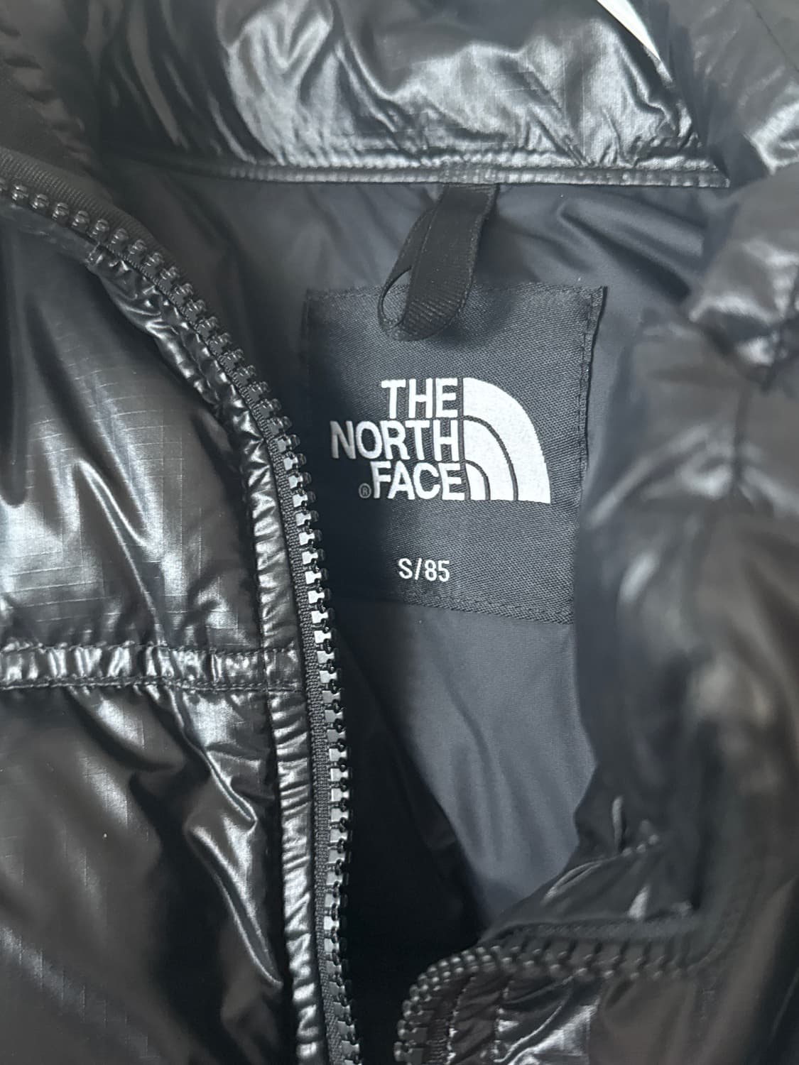 노스페이스 눕시 숏패딩 블랙 S 상품이미지2