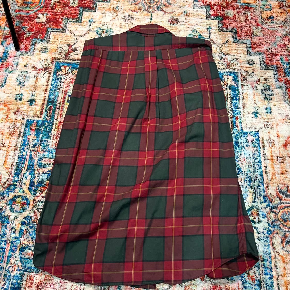 [XL] 폴로 랄프로렌 레드 그린 체크셔츠 상품이미지2