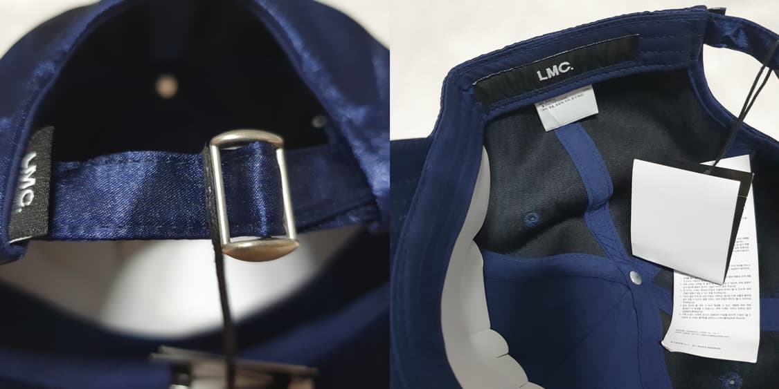 블루 네이비 블링블링  엘엠씨 볼캡 모자  상품이미지6