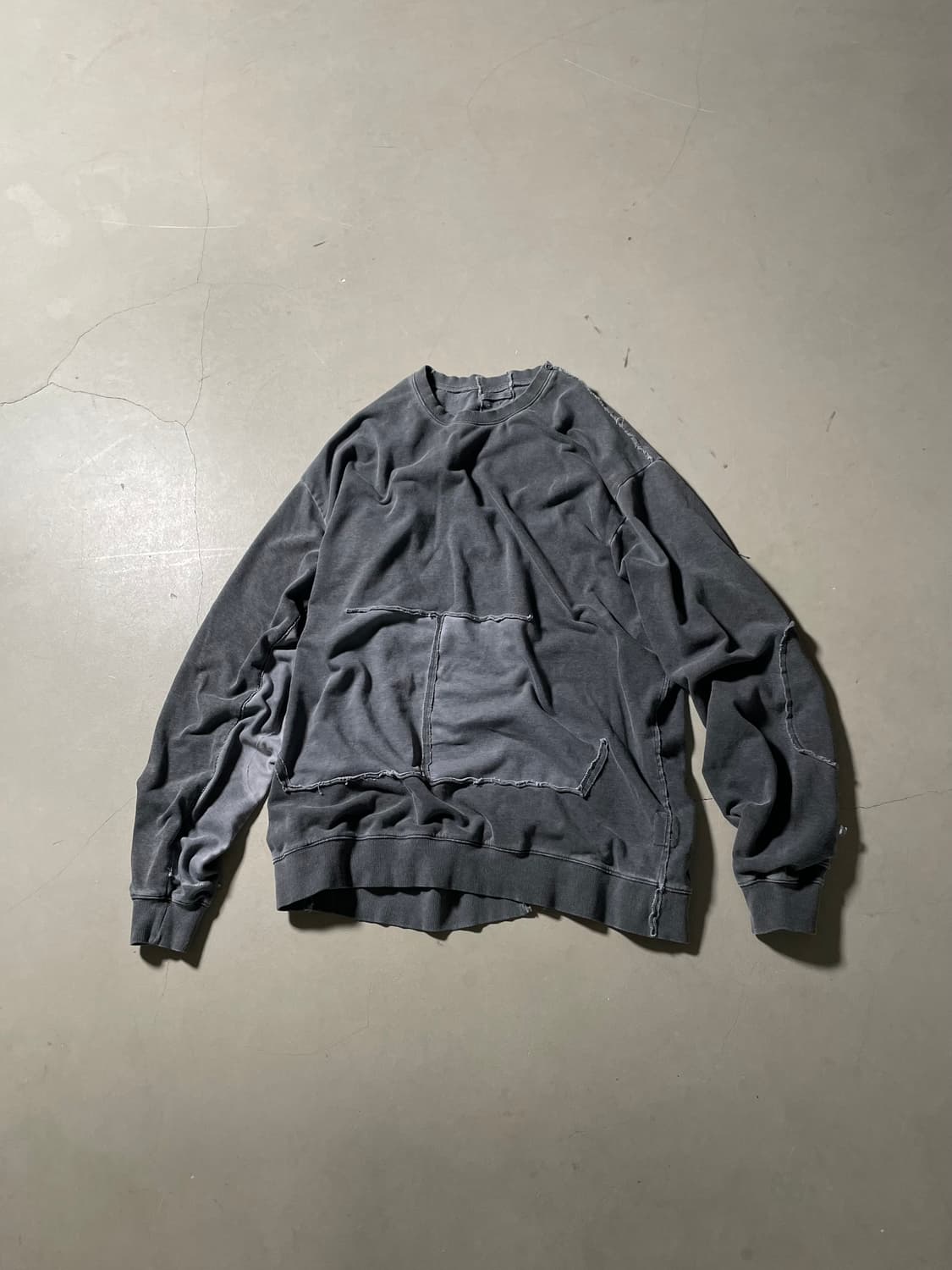 KZ ATELIER Dyeing Panel Sweatshirt 상품이미지1