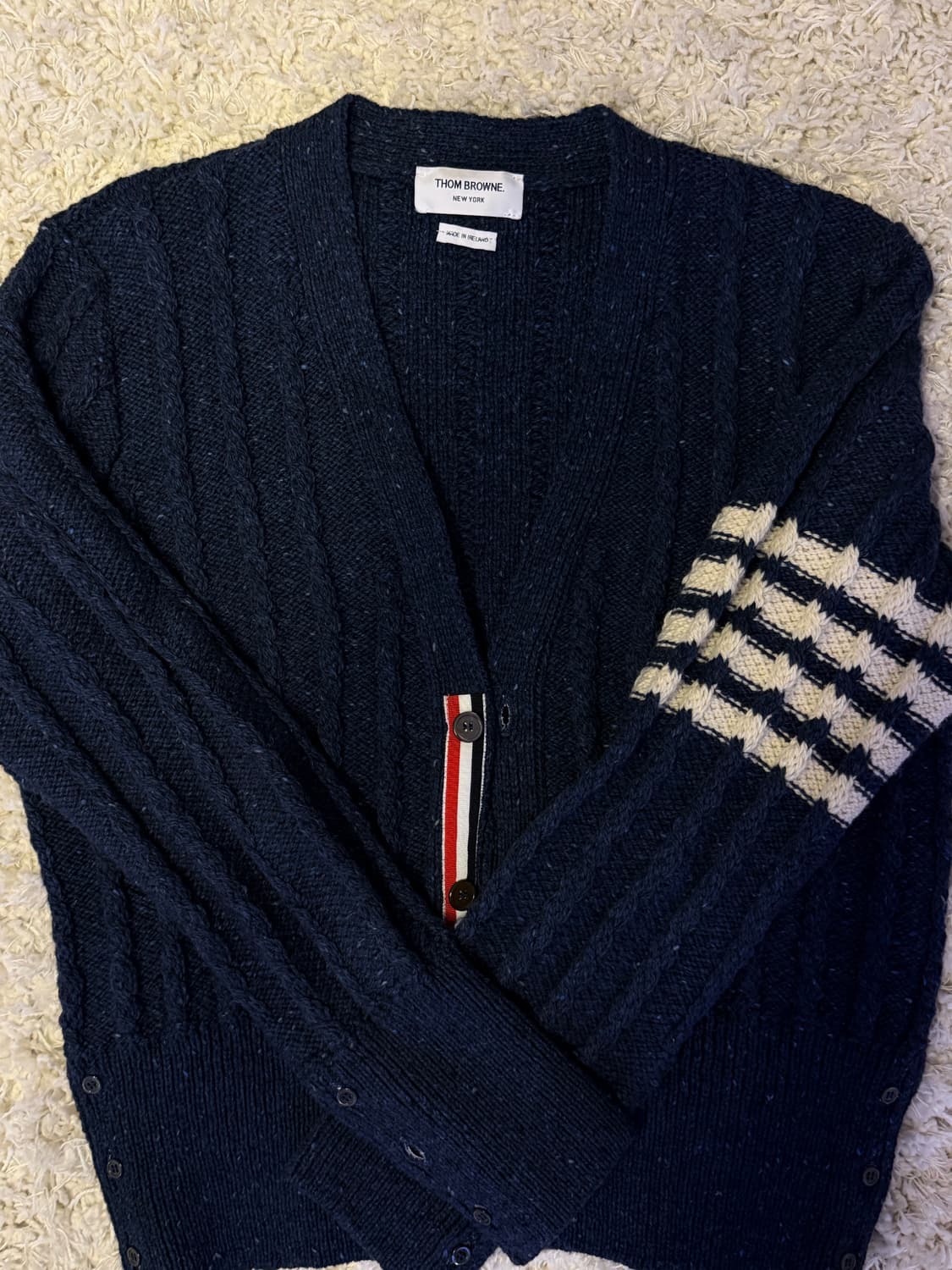 [4] 톰브라운 케이블 가디건 새상품 상품이미지1