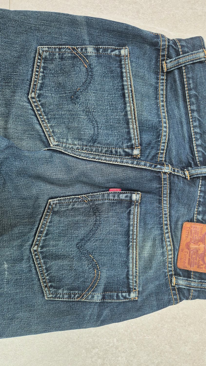 웨어하우스1001 [32]버팔로탭  데님팬츠 상품이미지5