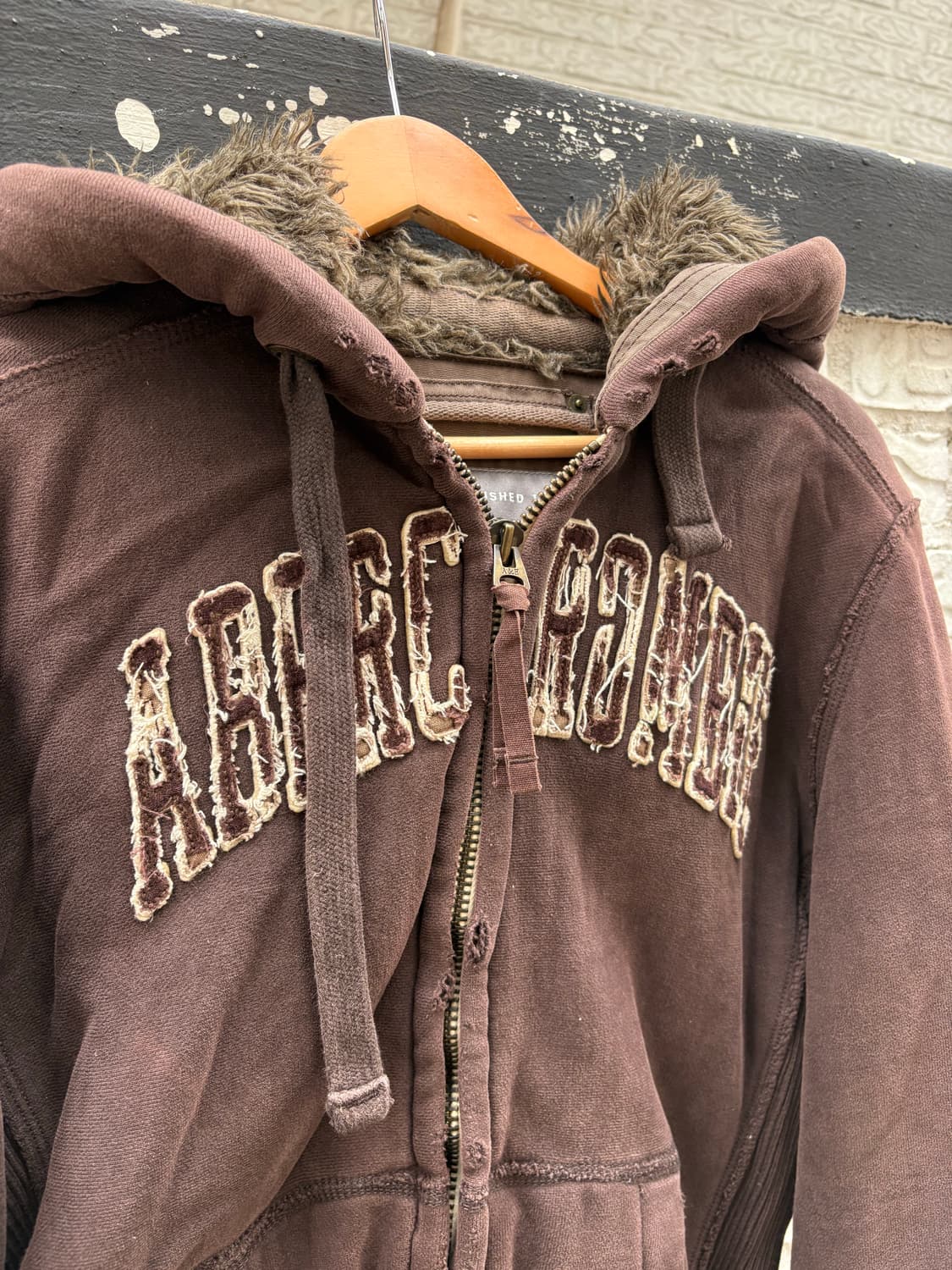 아베크롬비 울프죠 호피 후드집업 상품이미지2