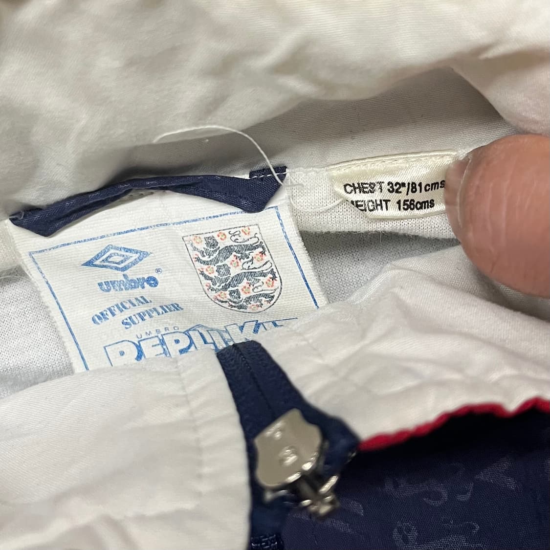 90-92 잉글랜드 우븐 트랙 자켓 (95) 상품이미지6