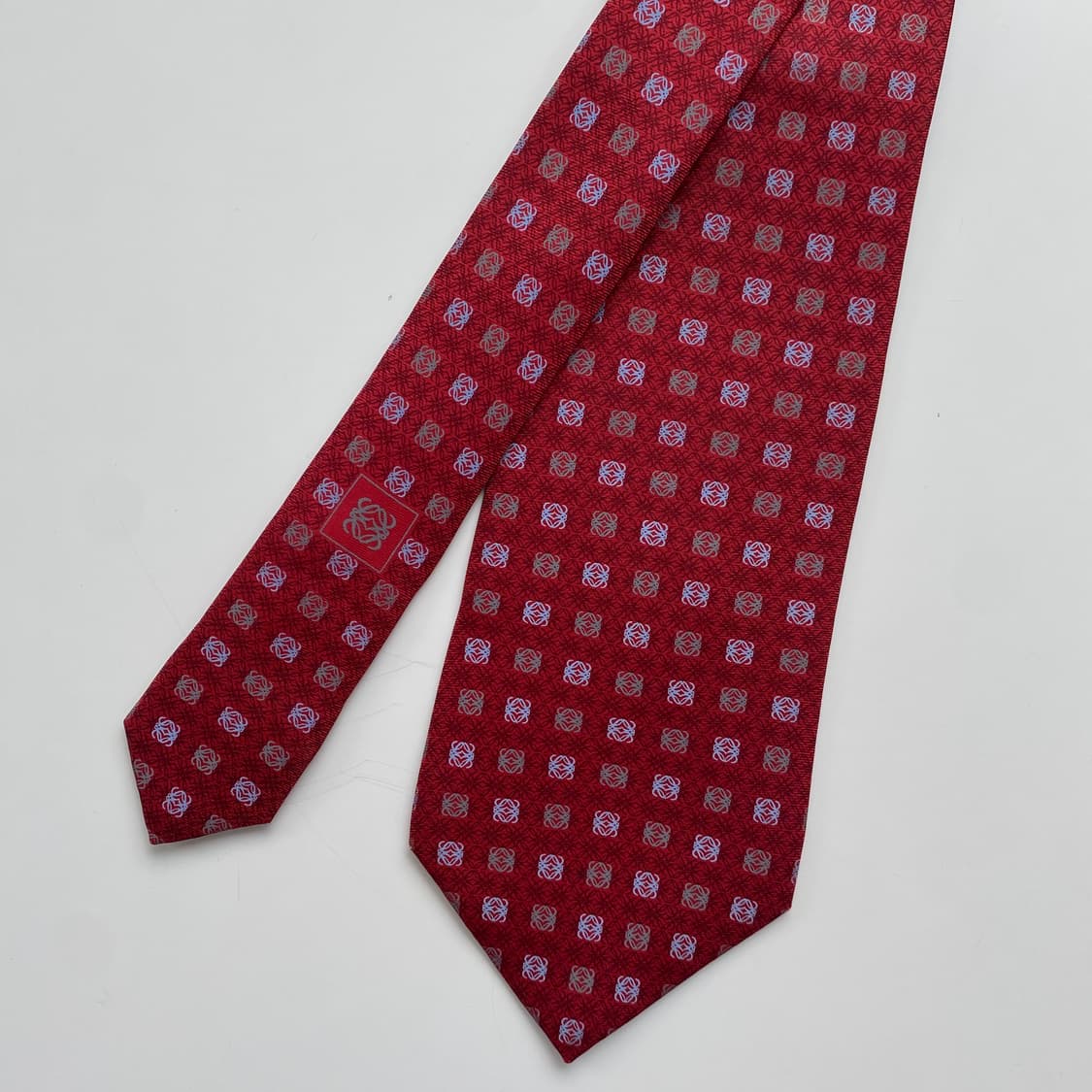 최상급 신형라벨 로에베(LOEWE) 모노그램 정품 명품넥타이 상품이미지3