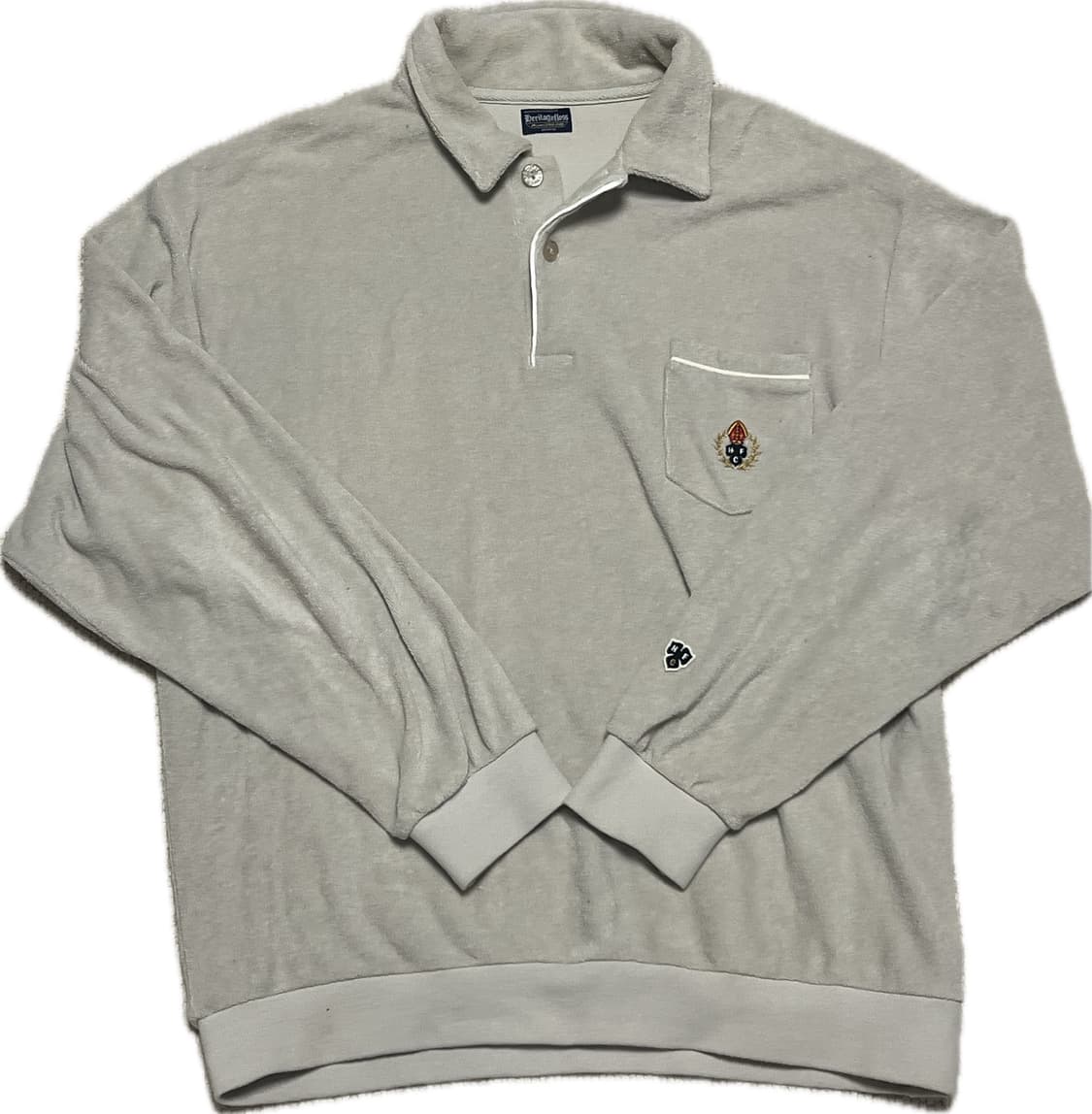 헤리티지플로스 테리 폴로셔츠 베이지 상품이미지1