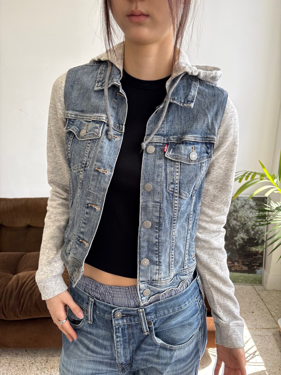 리바이스 후드 데님 자켓 상품이미지5