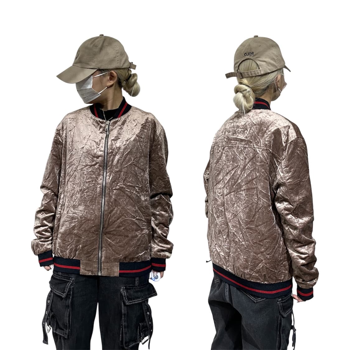 자라 핑크 브라운 오버핏 자켓 L 상품이미지1