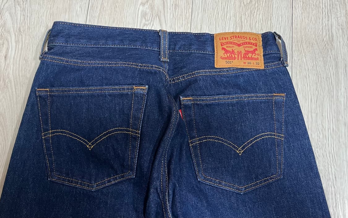 리바이스 501 오리지널 리지드 진 30 상품이미지1