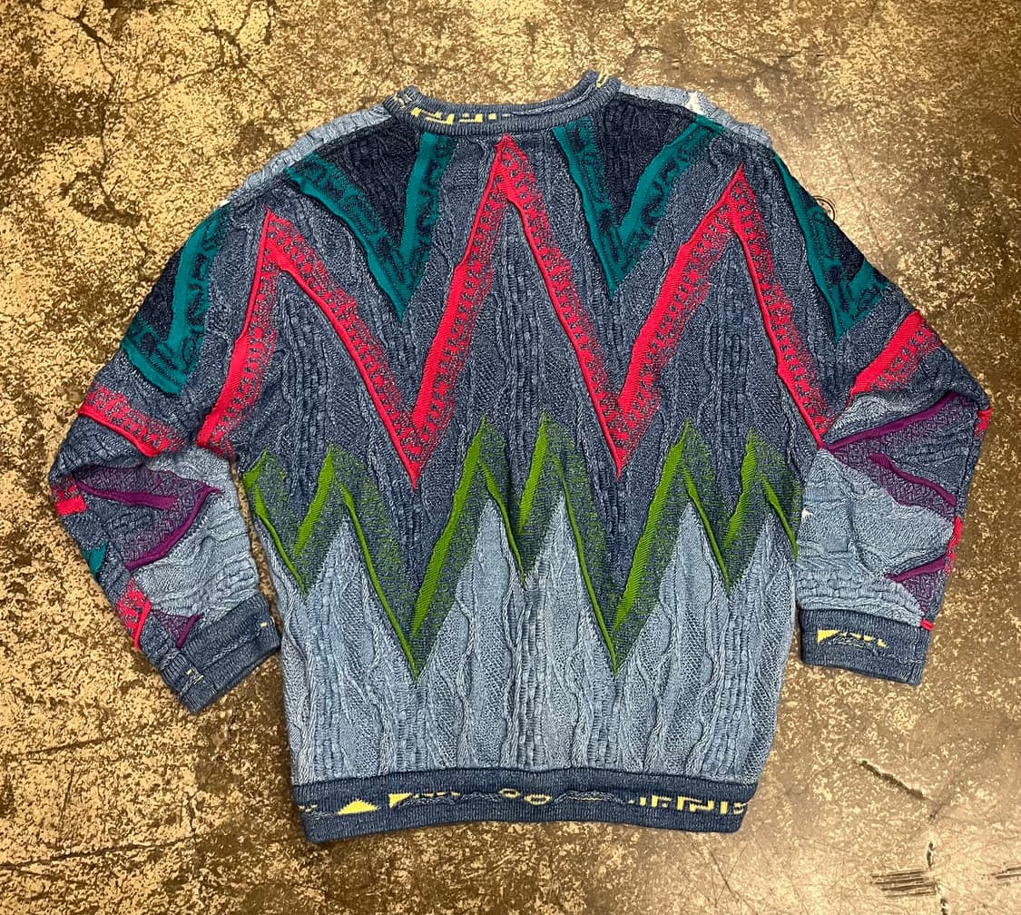 쿠지 패턴 니트 스웨터 상품이미지5