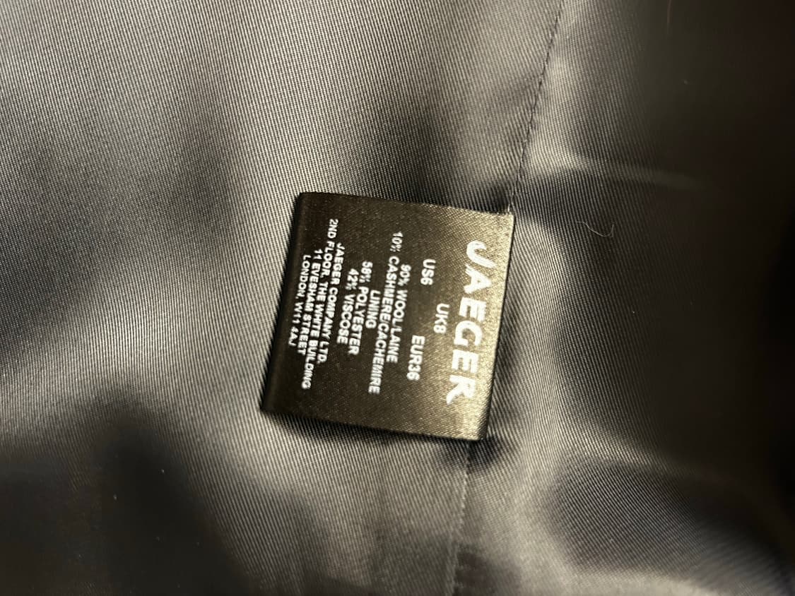 가이거 네이비 코트 상품이미지4