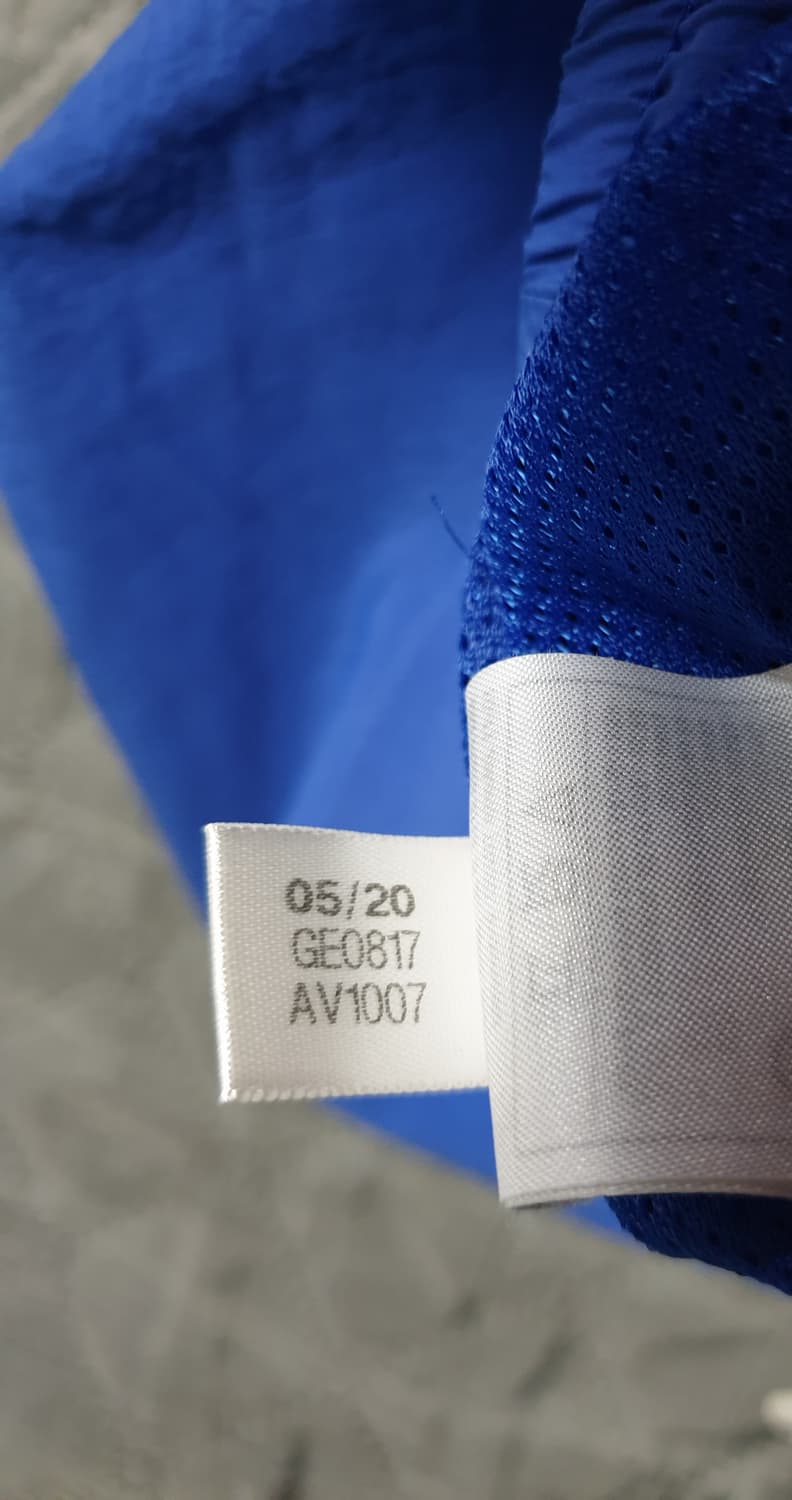 아디다스 파이어버드 빅 트레포일 우븐 트랙 팬츠 블루 (XS) 상품이미지6