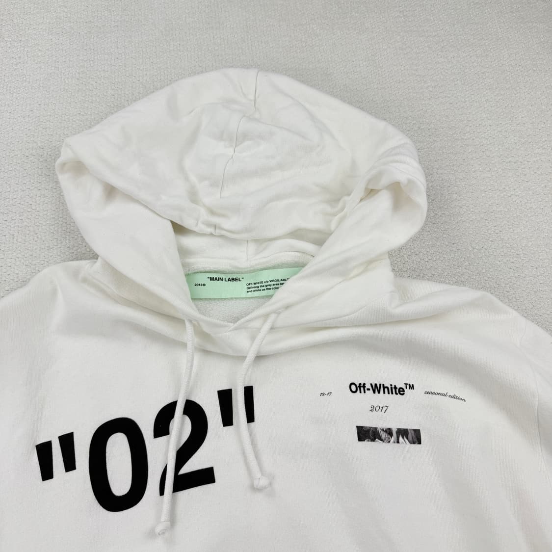 오프화이트 18SS 카라바조 후드티셔츠 상품이미지3