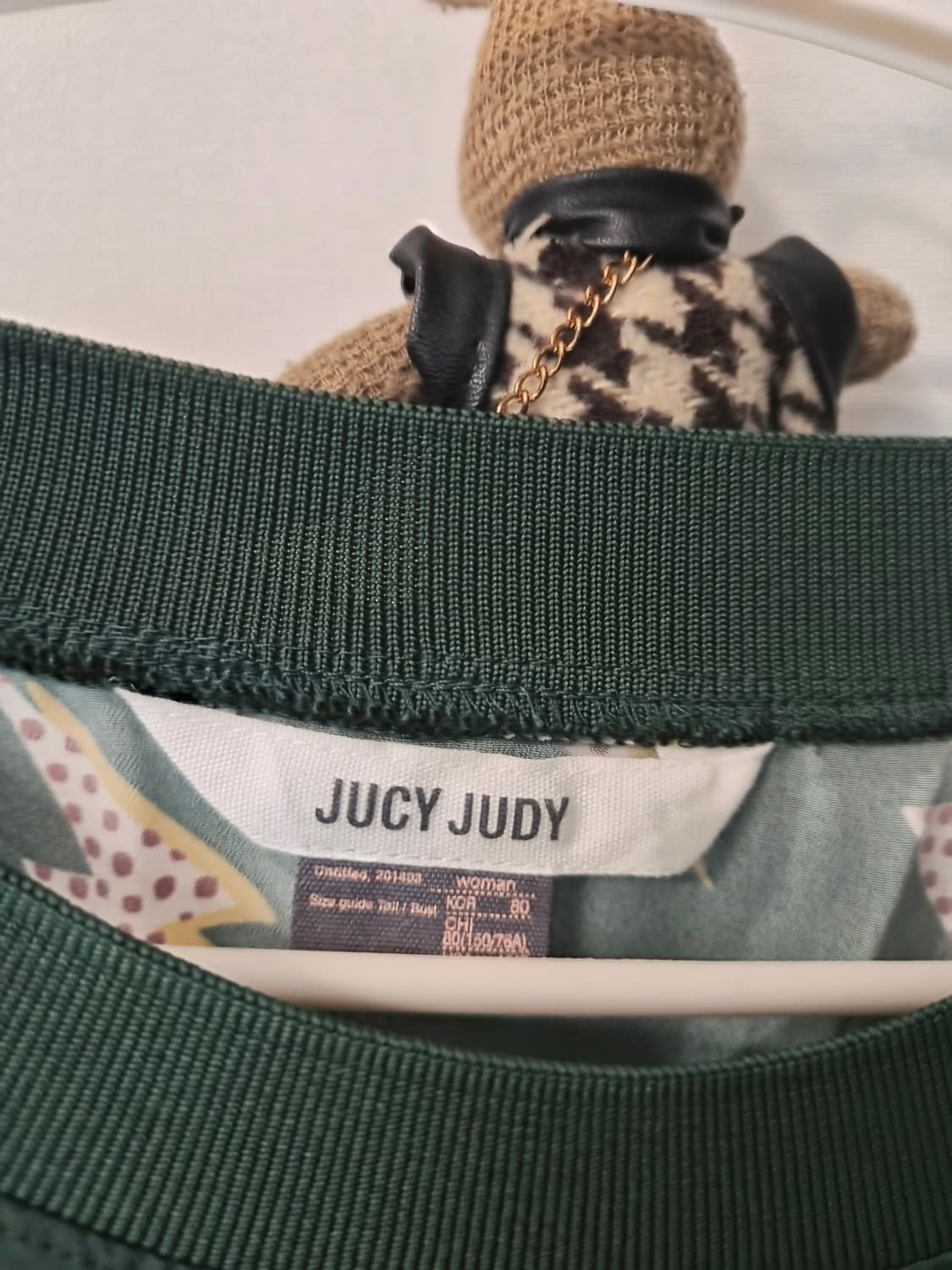 쥬시쥬디 번개프린트레이어드형원피스 상품이미지5