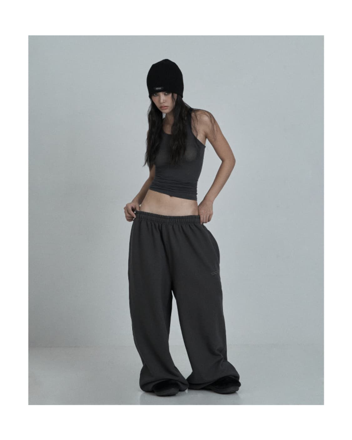 [새상품] 오도어 몰리조거 차콜 (1) molly wide jogger 상품이미지2