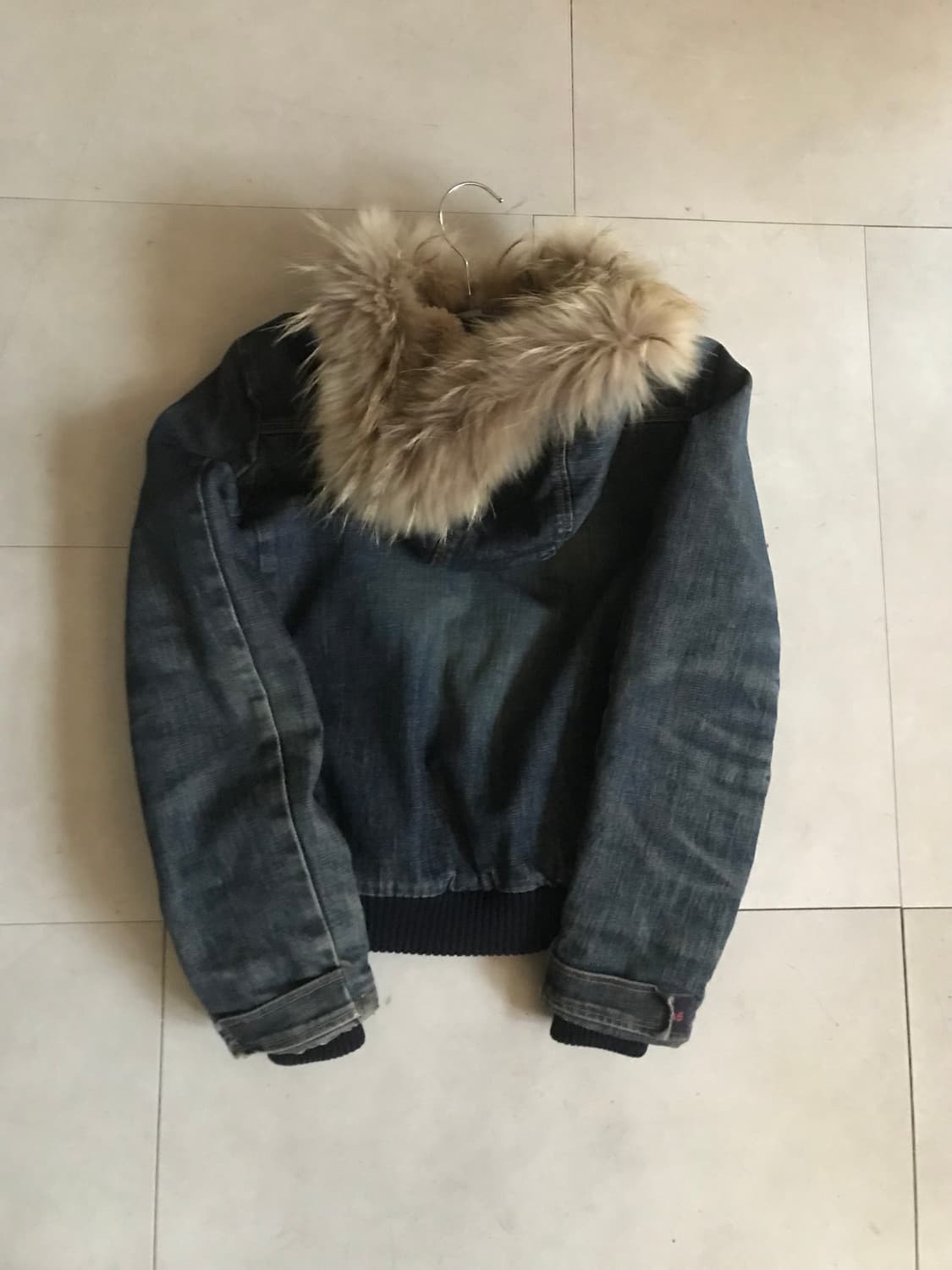 빈티지 데님 울프죠 자켓 상품이미지10