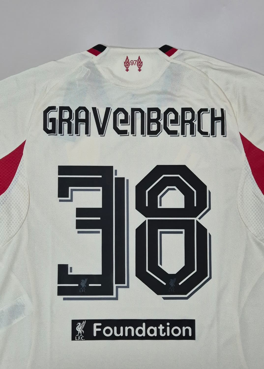 25-26 리버풀 어웨이킷 흐라벤베르흐 유니폼 XL 상품이미지7