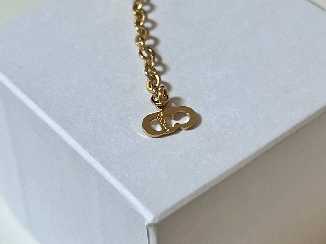 디올 빈티지 하트 펜던트 목걸이ෆ 상품이미지6