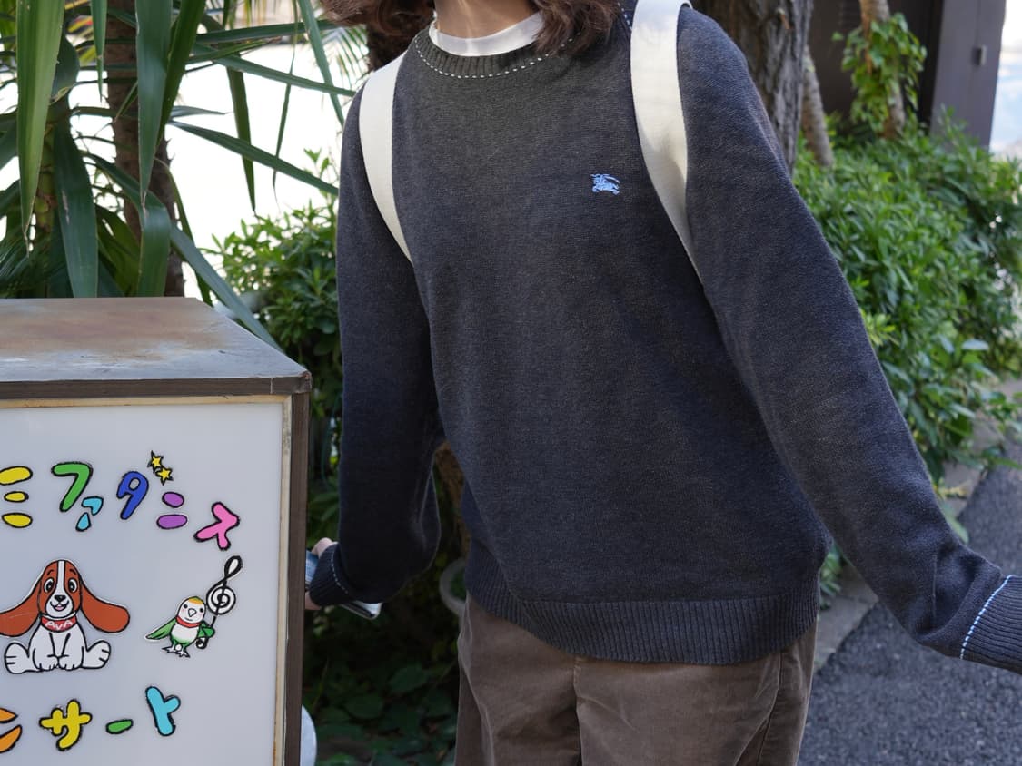 버버리 블랙라벨 스티치 니트 상품이미지5