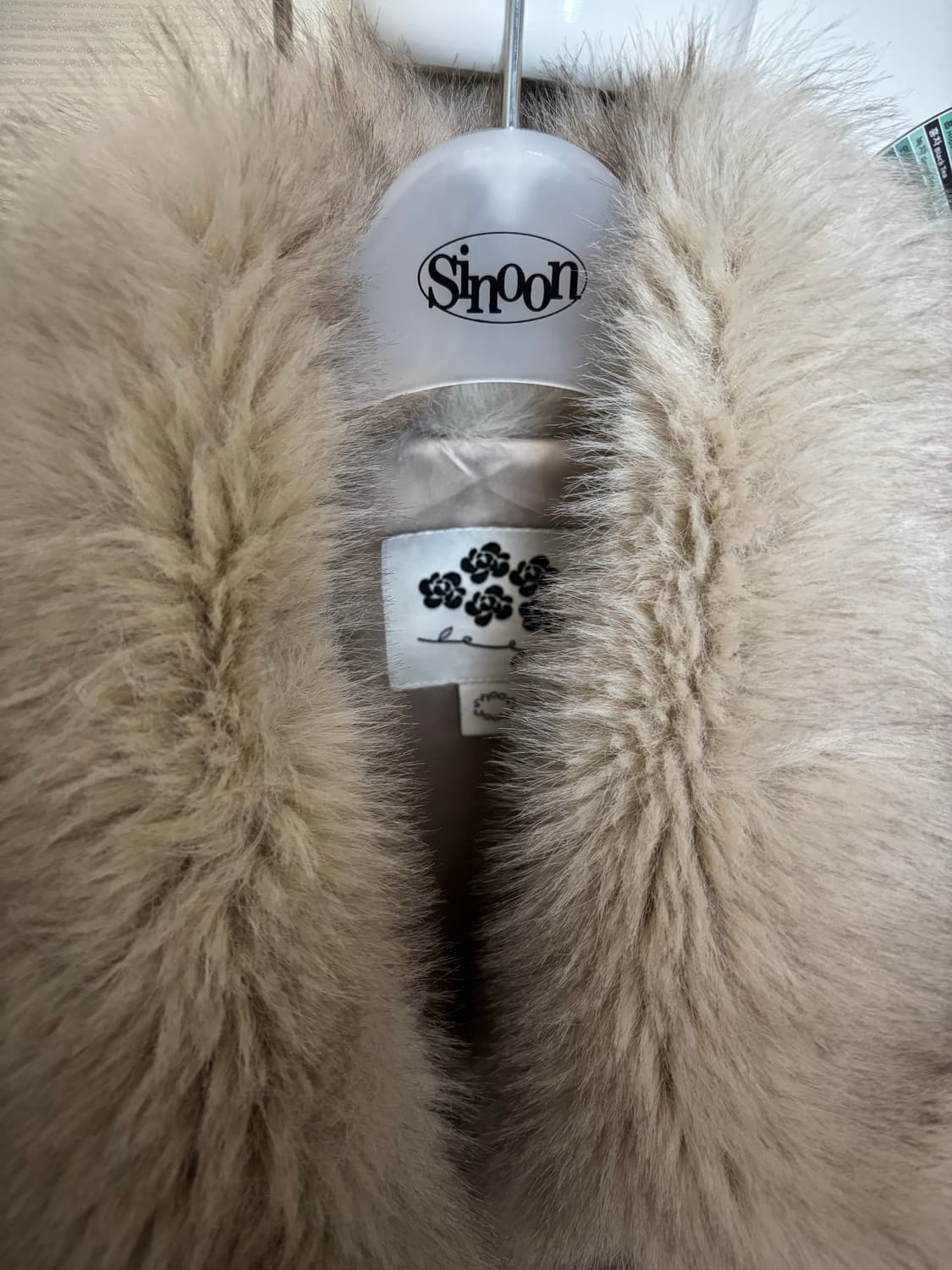 시눈 퍼자켓 애쉬브라운 OS 상품이미지3