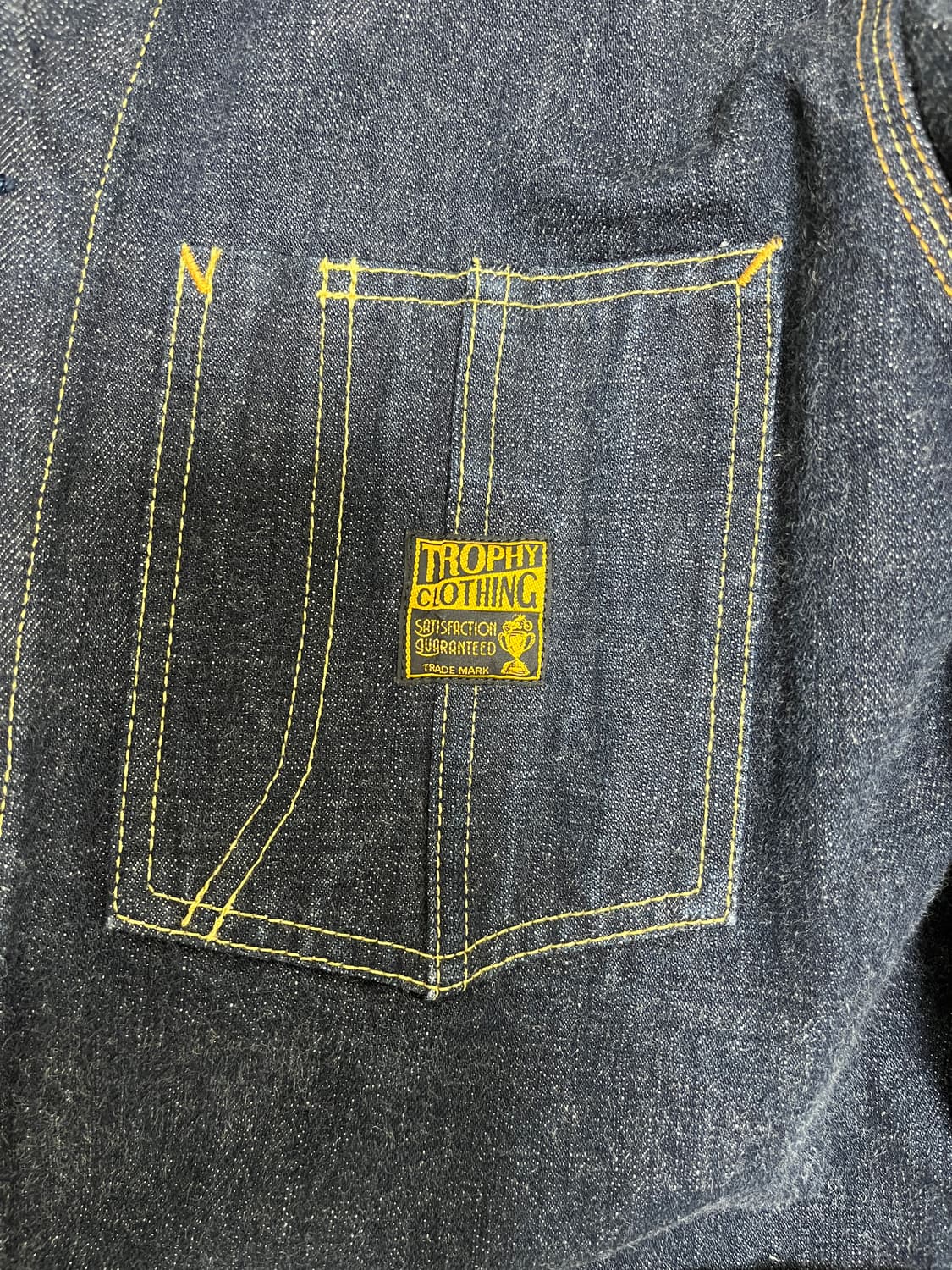 트로피클로딩 2604 더티데님 커버올 40 상품이미지3