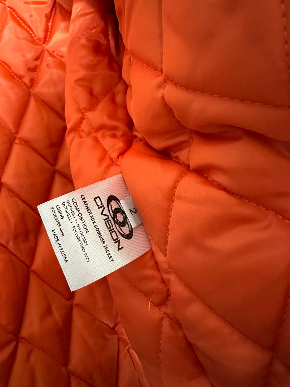 civision 씨비전 바이 씨에스씨 레더 믹스 봄버 자켓 블랙 상품이미지3